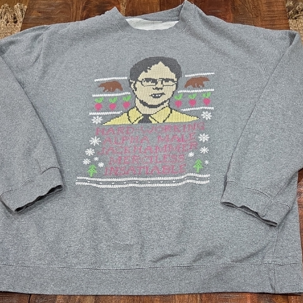 The OFFICE Graphic Men's Sweatshirt Dwight Schrute